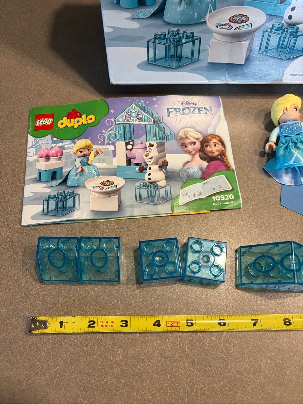 LEGO DUPLO: Elsa and Olaf's Tea Party (10920) Used With Creases In Box - Picture 4 of 10